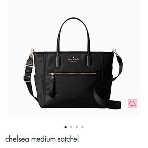 NEW Kate Spade medium Chelsea Satchel with Crossbody strap